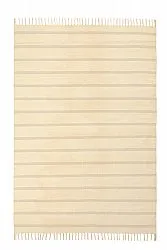 Baumwollteppich - Helle (offwhite/grau)