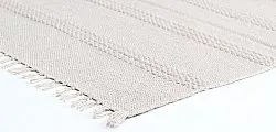 Baumwollteppich - Lilje (hell beige)