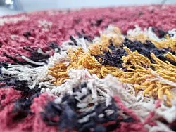 Hochflorteppiche - Nyle Natural Cotton Shaggy (rosa/multi)