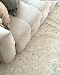 Hochflorteppiche - Bonnie Natural Cotton Shaggy (offwhite)