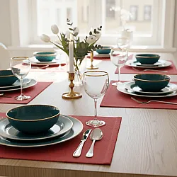 Platzset 2er-Pack - Niva (rose)