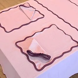 Platzset 2er-Pack - Yrsa (rosa)