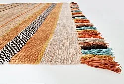 Baumwollteppich - Bouira (orange/multi)