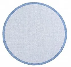 Rund Teppich - Sortelha (blau)