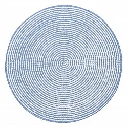 Rund Teppich - Ferragudo (blau)