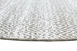 Rund Teppich - Harstad (braun)