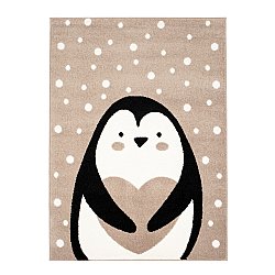 Teppiche für das Kinderzimmer
Kinderteppich
für junge Mädchen mit Tier Bubble Penguin beige Pinguin