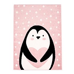 Teppiche für das Kinderzimmer
Kinderteppich
für junge Mädchen mit Tier Bubble Penguin rosa Pinguin