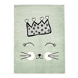 Teppiche für das Kinderzimmer
Kinderteppich
für junge Mädchen mit Tier Bubble Crown grün Krone