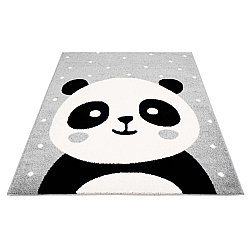 Kinderteppich - Bubble Panda (grau)