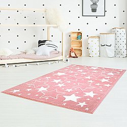 Kinderteppich - Bueno Stars (rosa)