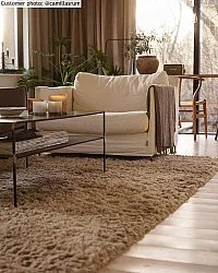 Hochflorteppiche - Kanvas (beige)