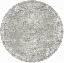 Rund Teppich - Gombalia (grau)