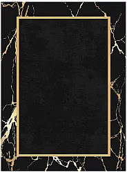 Wilton-Teppich - Cerasia (schwarz/gold)