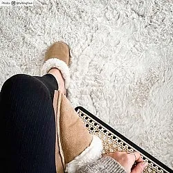 Runde Teppiche - Cloud Super Soft (offwhite)