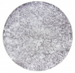 Runde Teppiche - Cosy (Silber)