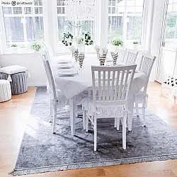 Wilton-Teppich - Art Silk (grau)