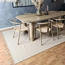 Wollteppich - Malana (beige)