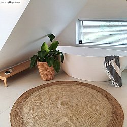 Runde Teppiche - Wokha (jute)