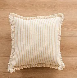 Kissenbezug - Fringed (gelb)