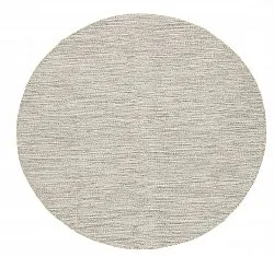 Runde Teppiche - Dhurry (beige)