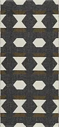 Kunststoffteppiche - Der Horred-Teppich Disa (schwarz)