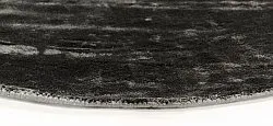 Rund Teppich - Jodhpur Special Luxury Edition (schwarz)