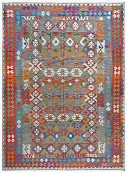 Kelim Teppich Afghan 494 x 310 cm