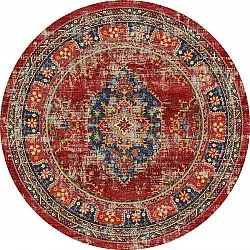 Rund Teppich - Soussi (rot/multi)