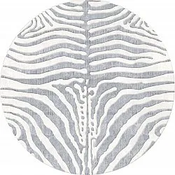 Rund Teppich - Zebra