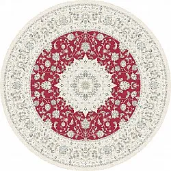 Rund Teppich - Arabella (rot)