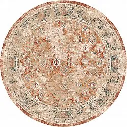 Rund Teppich - Douz (rot/multi)
