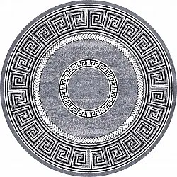 Rund Teppich - Ankara Versace (grau)