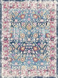 Wilton-Teppich - Bouhjar (blau/rosa/multi)