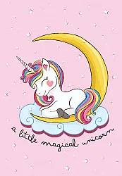 Kinderteppich - Magical Unicorn (rosa)