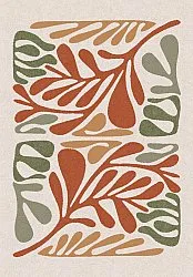 Wilton-Teppich - Fern (beige/multi)