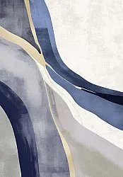 Wilton-Teppich - Minerva (blau/multi)