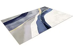 Wilton-Teppich - Minerva (blau/multi)