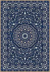 Wilton-Teppich - Theodora (blau)