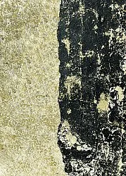 Wilton-Teppich - Cyra (schwarz/gold)