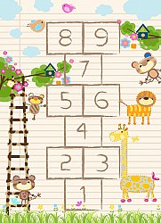 Kinderteppich - Counting Animals (multi)