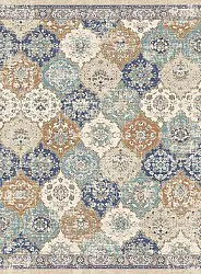 Wilton-Teppich - Bohemia (blau/multi)