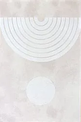 Wilton-Teppich - Dole (beige/weiß)