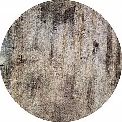Rund Teppich - Polia (grau/braun)