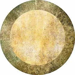 Rund Teppich - Campana (beige/gelb)