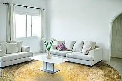 Rund Teppich - Campana (beige/gelb)