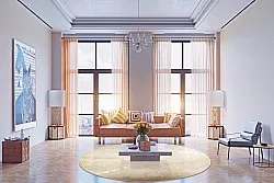 Rund Teppich - Vezzani (beige)