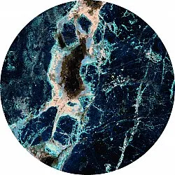 Rund Teppich - Narbolia (blau/multi)