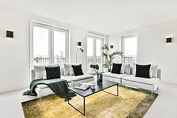 Wilton-Teppich - Campana (beige/gelb)