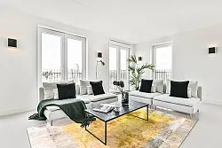 Wilton-Teppich - Budoni (grau/beige/gelb)